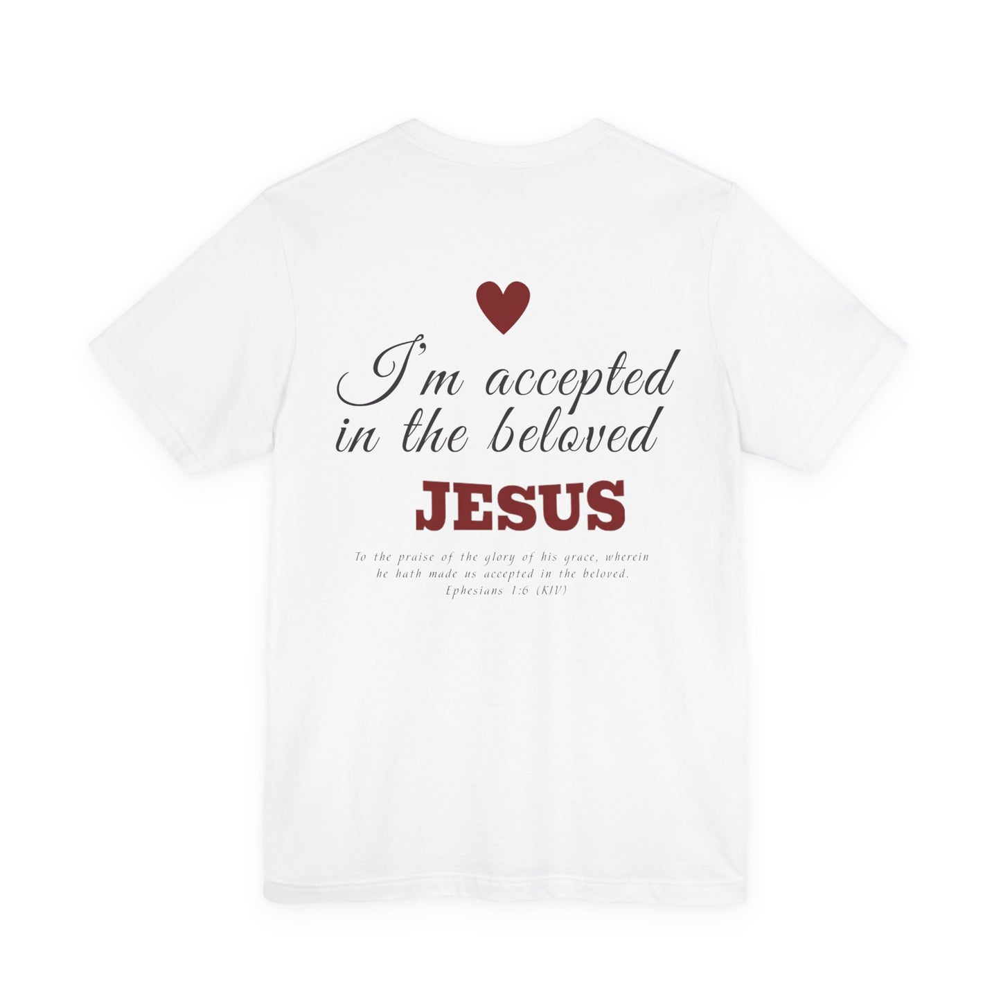 I am accepted in Jesus - EN