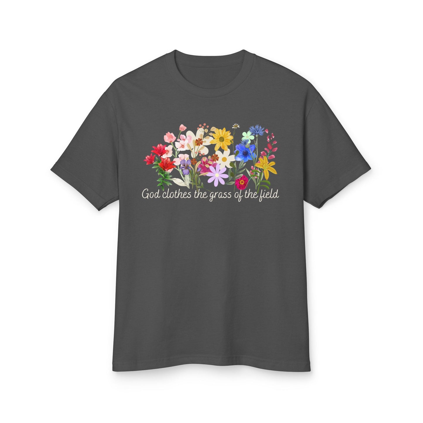 God dresses the grass of the field -ES