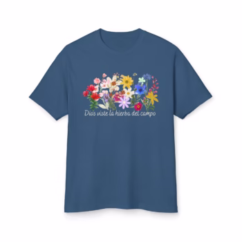 God dresses the grass of the field -ES